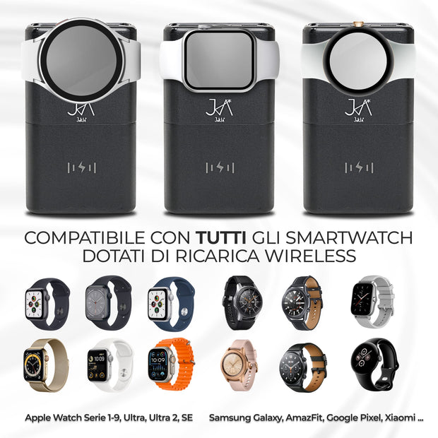 Jokla*PowerBank 10.000mAh 22.5W - Ricarica Wirless e Cablata